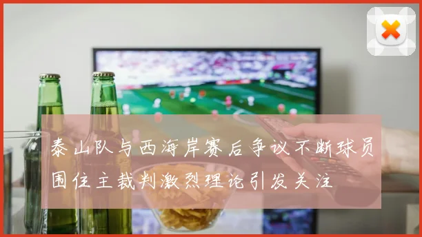 泰山队与西海岸赛后争议不断球员围住主裁判激烈理论引发关注