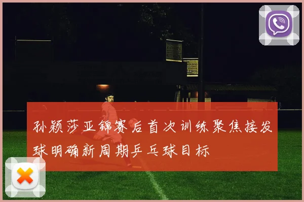 孙颖莎亚锦赛后首次训练聚焦接发球明确新周期乒乓球目标